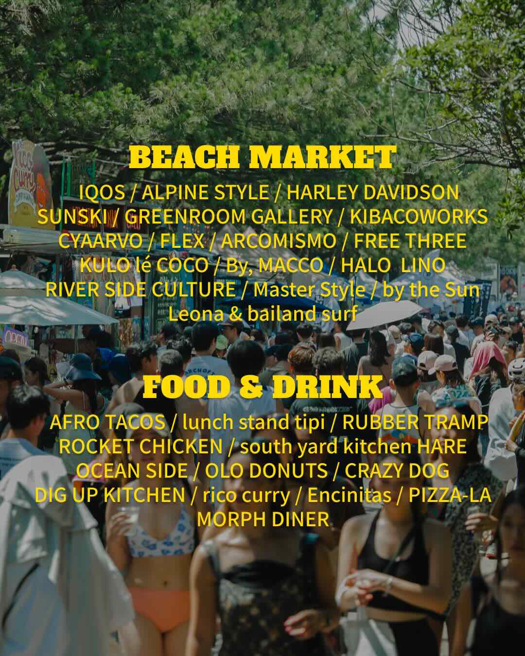 BEACH MARKET